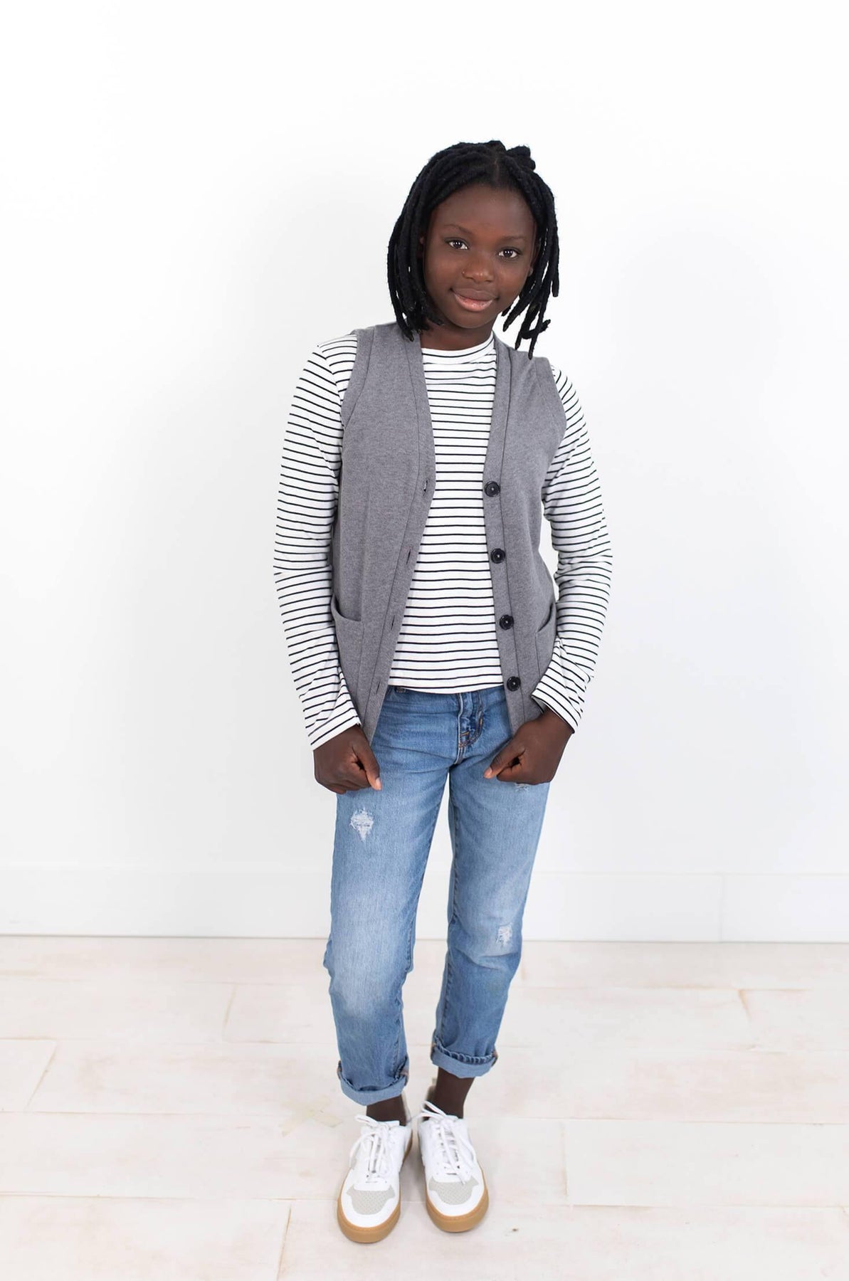 The LIBRARY Vest | Author Clothing